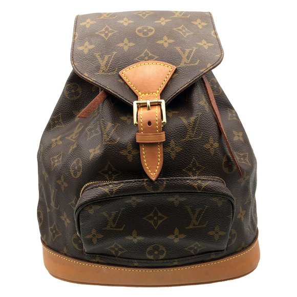 Montsouris MM Monogram Canvas Backpack - Picture 1 of 8